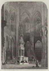 Interior of the Church of St Lawrence, Nuremberg